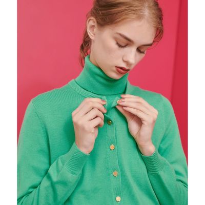 【ＬＯＵＬＯＵ　ＷＩＬＬＯＵＧＨＢＹ】エクストラファインメリノ　カーディガン