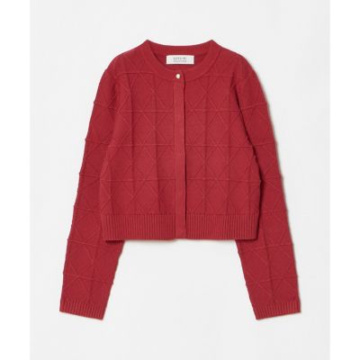 LOULOU WILLOUGHBY】バードゲージカーディガン