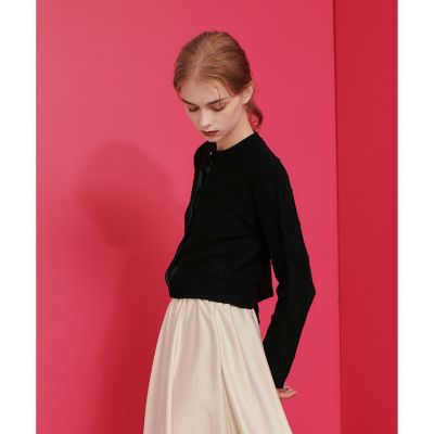 LOULOU WILLOUGHBY】バードゲージカーディガン