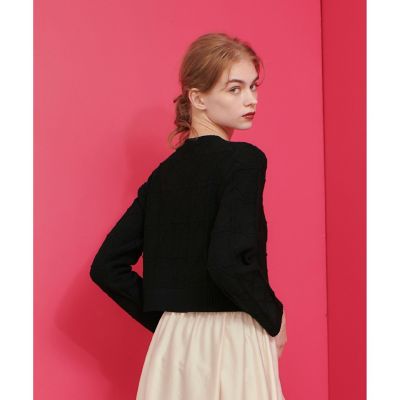 LOULOU WILLOUGHBY】バードゲージカーディガン