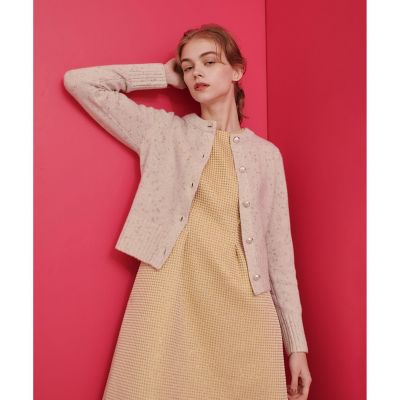 新品未使用　アルアバイル カーディガン シアーコイルヤーンカーディガン | allureville (Women