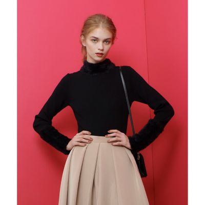◇【LOULOU WILLOUGHBY】ファーアクセントプル 