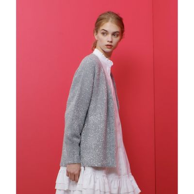 LOULOU WILLOUGHBY】フィルムフェザーミドル