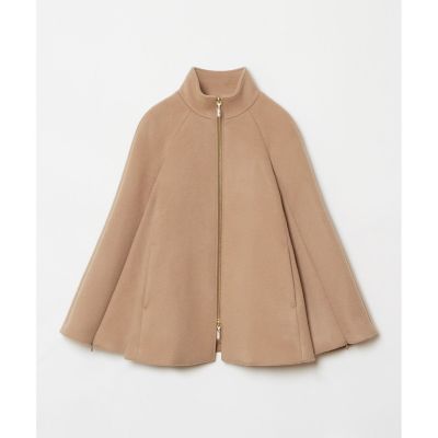 LOULOU WILLOUGHBY】シャルムビーバーケープ風コート