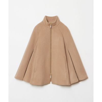 LOULOU WILLOUGHBY】シャルムビーバーケープ風コート