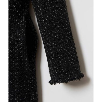 【ＬＯＵＬＯＵ　ＷＩＬＬＯＵＧＨＢＹ】モノトーンツイードロングコート