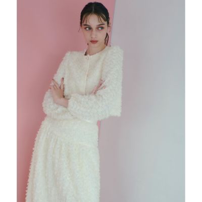 LOULOU WILLOUGHBY】フラワーパピヨンブルゾン