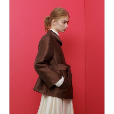 LOULOU WILLOUGHBY】シルキーダブルクロス