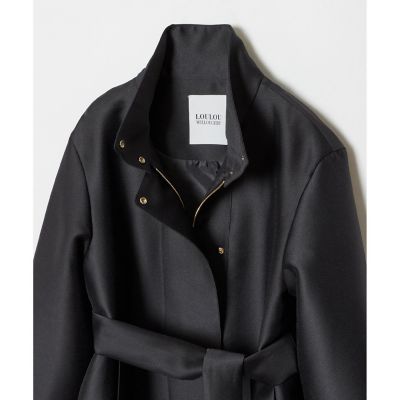 【LOULOU WILLOUGHBY】シルキーダブルクロスブルゾン LOULOU WILLOUGHBY】シルキーダブルクロスブルゾン|allureville