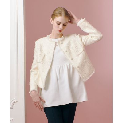 【ＬＯＵＬＯＵ　ＷＩＬＬＯＵＧＨＢＹ】ファンシーツイードクルージャケット