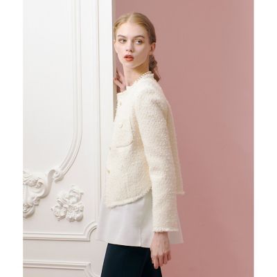 【ＬＯＵＬＯＵ　ＷＩＬＬＯＵＧＨＢＹ】ファンシーツイードクルージャケット