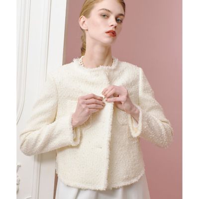 【ＬＯＵＬＯＵ　ＷＩＬＬＯＵＧＨＢＹ】ファンシーツイードクルージャケット
