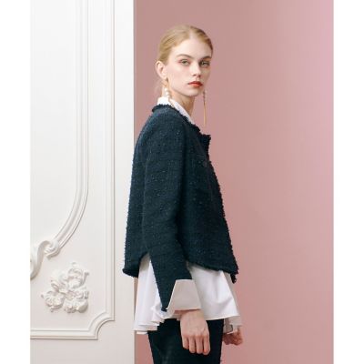 【ＬＯＵＬＯＵ　ＷＩＬＬＯＵＧＨＢＹ】ファンシーツイードクルージャケット