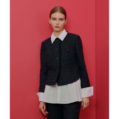 【ＬＯＵＬＯＵ　ＷＩＬＬＯＵＧＨＢＹ】ファンシーツイードクルージャケット