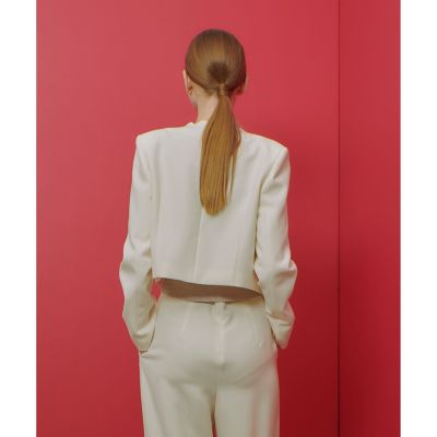 【ＬＯＵＬＯＵ　ＷＩＬＬＯＵＧＨＢＹ】ダブルクロススカラップジャケット