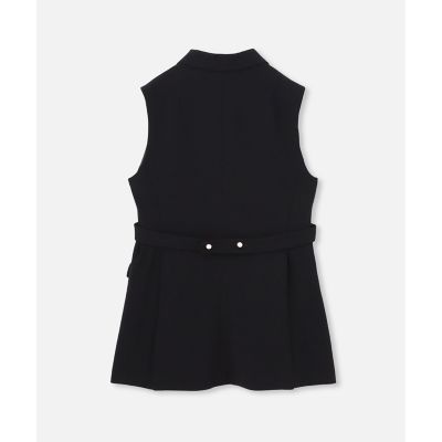 LOULOU WILLOUGHBY ブラックタキシードジレ ◇【LOULOU WILLOUGHBY】タキシードジレ