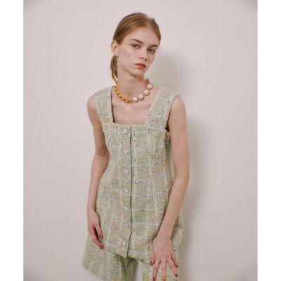 【ＬＯＵＬＯＵ　ＷＩＬＬＯＵＧＨＢＹ】ＬＩＮＴＯＮツイードジレ