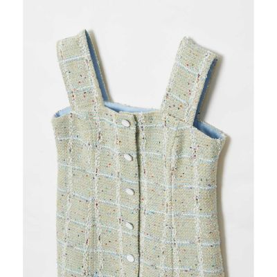 【ＬＯＵＬＯＵ　ＷＩＬＬＯＵＧＨＢＹ】ＬＩＮＴＯＮツイードジレ