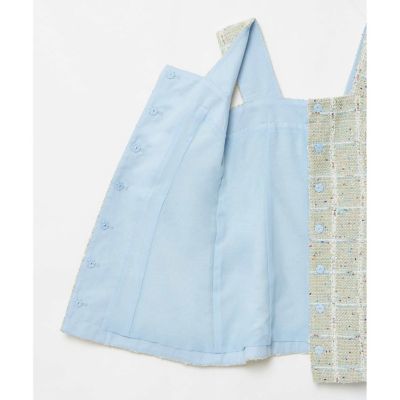【ＬＯＵＬＯＵ　ＷＩＬＬＯＵＧＨＢＹ】ＬＩＮＴＯＮツイードジレ