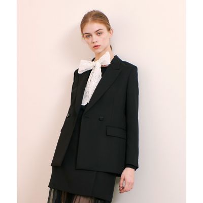 【ＬＯＵＬＯＵ　ＷＩＬＬＯＵＧＨＢＹ】マットオックスダブルジャケット