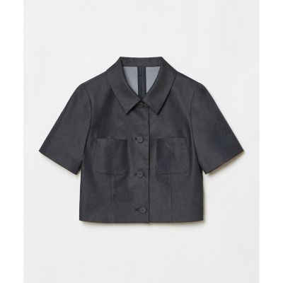 【ＬＯＵＬＯＵ　ＷＩＬＬＯＵＧＨＢＹ】シャンブレー半袖ジャケット