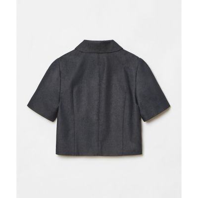 【ＬＯＵＬＯＵ　ＷＩＬＬＯＵＧＨＢＹ】シャンブレー半袖ジャケット