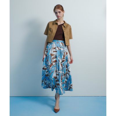 【ＬＯＵＬＯＵ　ＷＩＬＬＯＵＧＨＢＹ】シャンブレー半袖ジャケット
