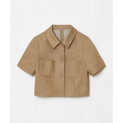 【ＬＯＵＬＯＵ　ＷＩＬＬＯＵＧＨＢＹ】シャンブレー半袖ジャケット