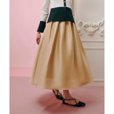 【ＬＯＵＬＯＵ　ＷＩＬＬＯＵＧＨＢＹ】シルキーダブルクロススカート