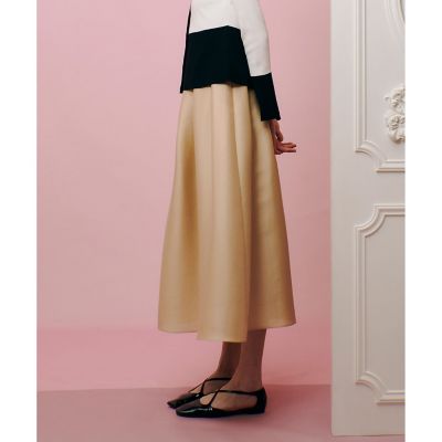 【ＬＯＵＬＯＵ　ＷＩＬＬＯＵＧＨＢＹ】シルキーダブルクロススカート