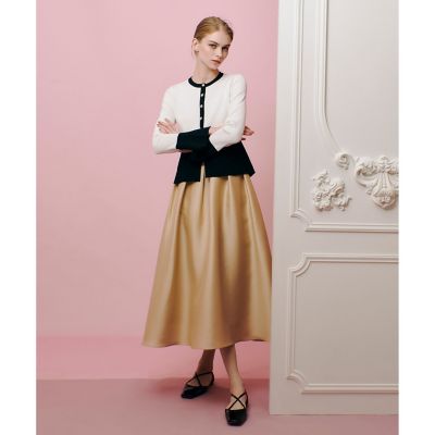 【ＬＯＵＬＯＵ　ＷＩＬＬＯＵＧＨＢＹ】シルキーダブルクロススカート