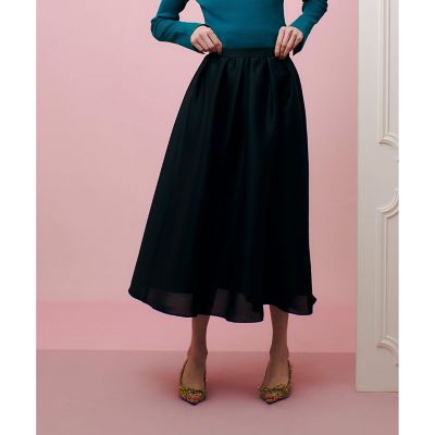 【ＬＯＵＬＯＵ　ＷＩＬＬＯＵＧＨＢＹ】シルキーダブルクロススカート