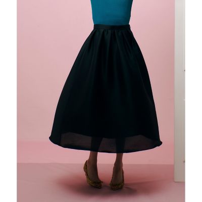 【ＬＯＵＬＯＵ　ＷＩＬＬＯＵＧＨＢＹ】シルキーダブルクロススカート
