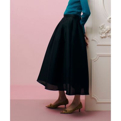 【ＬＯＵＬＯＵ　ＷＩＬＬＯＵＧＨＢＹ】シルキーダブルクロススカート
