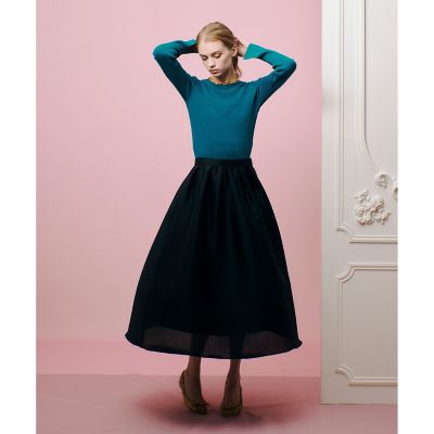 【ＬＯＵＬＯＵ　ＷＩＬＬＯＵＧＨＢＹ】シルキーダブルクロススカート