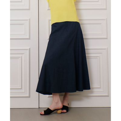 【新品】LOULOU WILLOUGHBY リーフプリントマーメイドスカート LOULOU WILLOUGHBY】モール刺繍スカート|allureville OFFICIAL