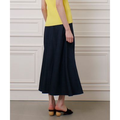 美品 LOULOU WILLOUGHBY　リーフプリントマーメイドスカート　M ティアードリーフプリントマーメイドスカート | PINKY&DIANNE