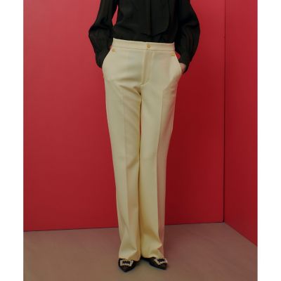 【ＬＯＵＬＯＵ　ＷＩＬＬＯＵＧＨＢＹ】ダブルクロスストレッチパンツ