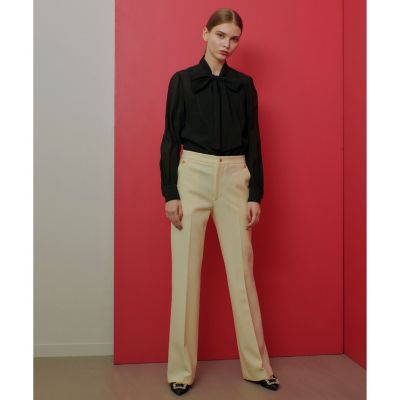 【ＬＯＵＬＯＵ　ＷＩＬＬＯＵＧＨＢＹ】ダブルクロスストレッチパンツ