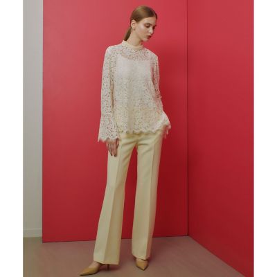 【ＬＯＵＬＯＵ　ＷＩＬＬＯＵＧＨＢＹ】ダブルクロスストレッチパンツ