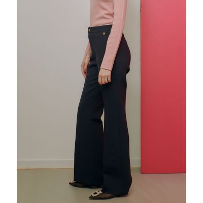 【ＬＯＵＬＯＵ　ＷＩＬＬＯＵＧＨＢＹ】ダブルクロスストレッチパンツ