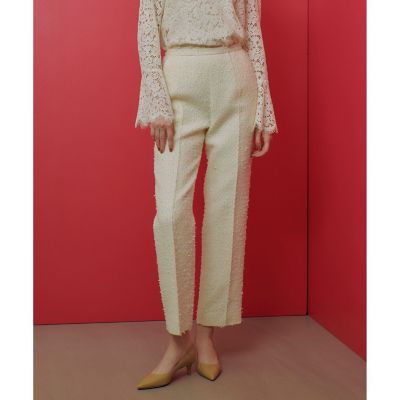 ＜allureville (Women)＞【ＬＯＵＬＯＵ　ＷＩＬＬＯＵＧＨＢＹ】ファンシーツイードパンツ