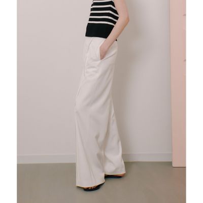 【ＬＯＵＬＯＵ　ＷＩＬＬＯＵＧＨＢＹ】タックステッチワイドパンツ