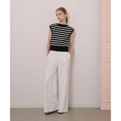 【ＬＯＵＬＯＵ　ＷＩＬＬＯＵＧＨＢＹ】タックステッチワイドパンツ