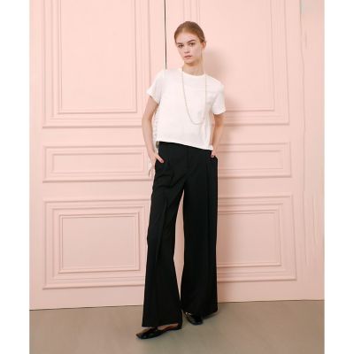 【ＬＯＵＬＯＵ　ＷＩＬＬＯＵＧＨＢＹ】タックステッチワイドパンツ