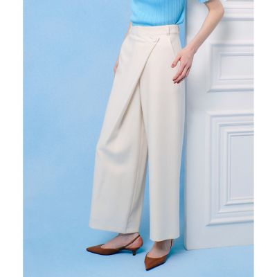 【ＬＯＵＬＯＵ　ＷＩＬＬＯＵＧＨＢＹ】アシメタックワイドパンツ