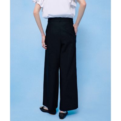 LOULOU WILLOUGHBY】タックステッチワイドパンツ|allureville