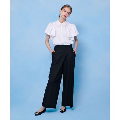 【ＬＯＵＬＯＵ　ＷＩＬＬＯＵＧＨＢＹ】アシメタックワイドパンツ