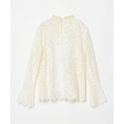 【ＬＯＵＬＯＵ　ＷＩＬＬＯＵＧＨＢＹ】パールビーズネックレースブラウス