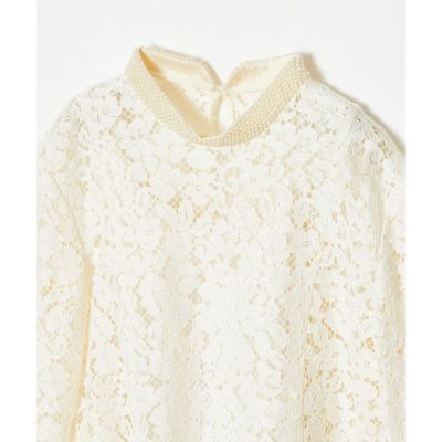 【ＬＯＵＬＯＵ　ＷＩＬＬＯＵＧＨＢＹ】パールビーズネックレースブラウス